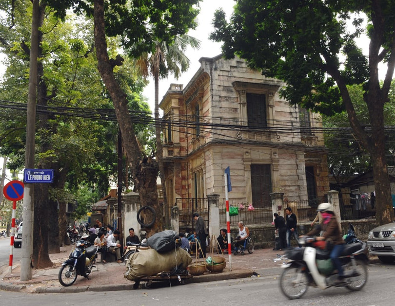 dau an kien truc phap trong long ha noi