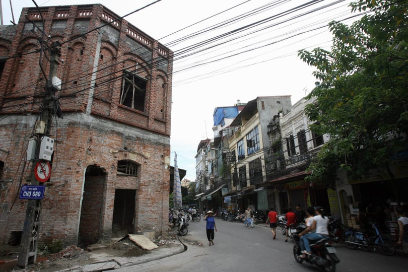 dau an kien truc phap trong long ha noi