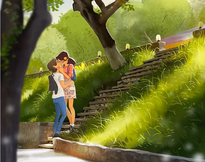 20 sac thai tinh yeu qua net ve de thuong cua hoa si anh