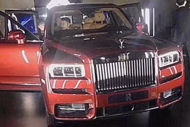 hinh anh dau tien cua rolls royce cullinan suv