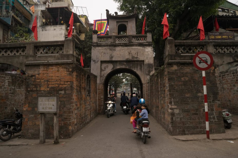 dau an kien truc phap trong long ha noi