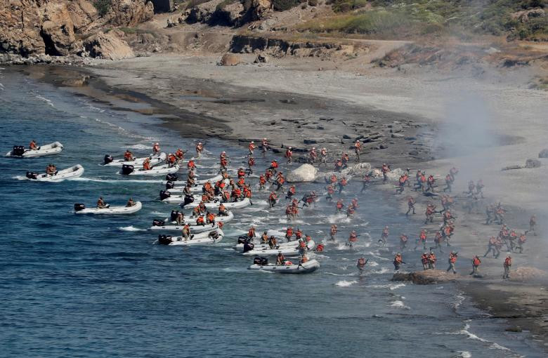 hinh anh binh si tho nhi ky tap tran quan su efes 2018