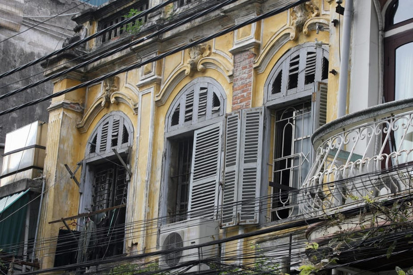 dau an kien truc phap trong long ha noi