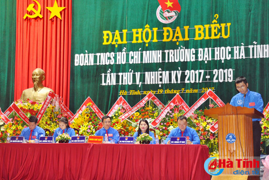Tuổi trẻ Đại học Hà Tĩnh “Đoàn kết - xung kích - sáng tạo - phát triển”