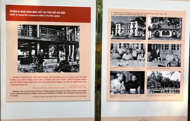 Triển lãm "60 năm Nhà sàn Bác Hồ trong Khu Phủ Chủ tịch" ảnh 3 trien lam 60 nam nha san bac ho trong khu phu chu tich