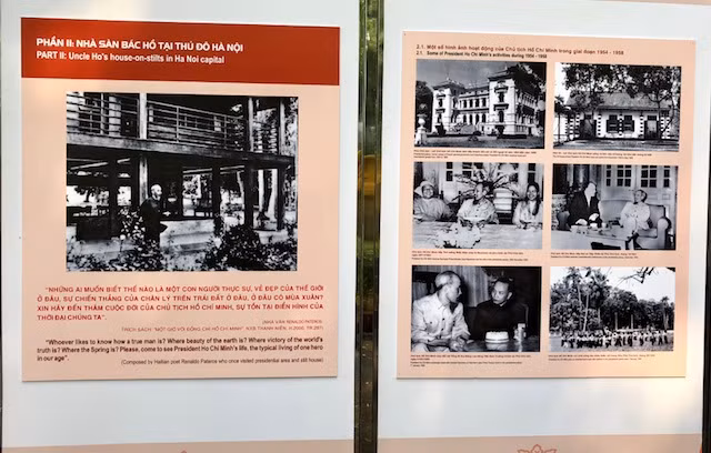 trien lam 60 nam nha san bac ho trong khu phu chu tich