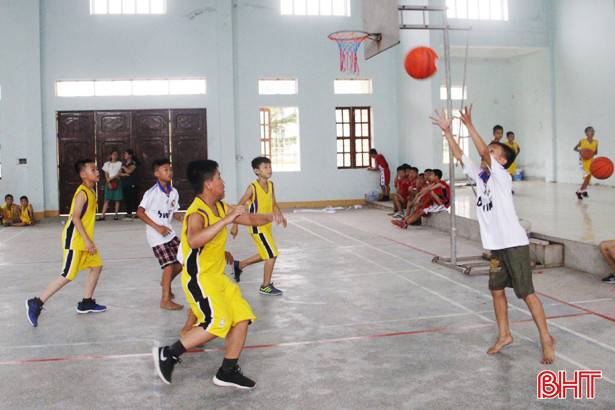 tp ha tinh to chuc giai bong ro hoc duong nam 2018