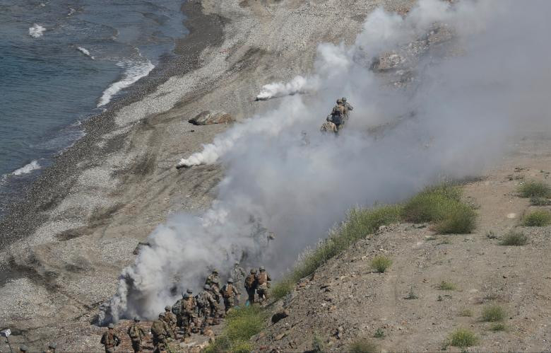 hinh anh binh si tho nhi ky tap tran quan su efes 2018