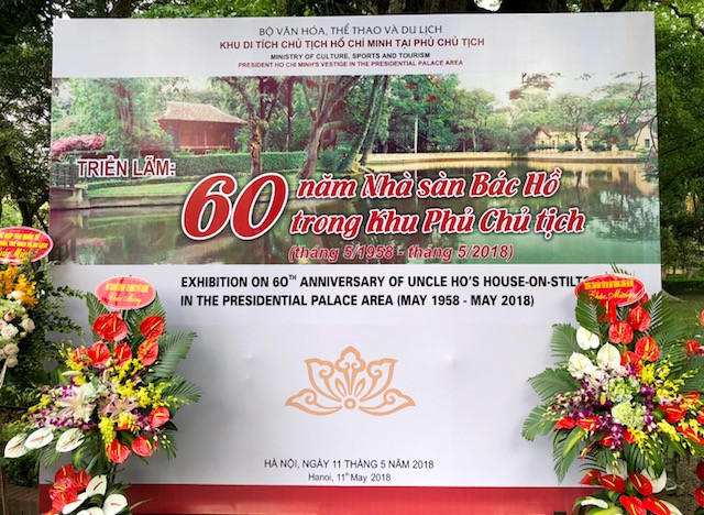 Triển lãm "60 năm Nhà sàn Bác Hồ trong Khu Phủ Chủ tịch" ảnh 1 trien lam 60 nam nha san bac ho trong khu phu chu tich