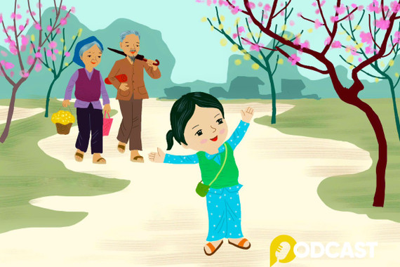 Podcast tản văn: Cùng bà đi chợ Tết