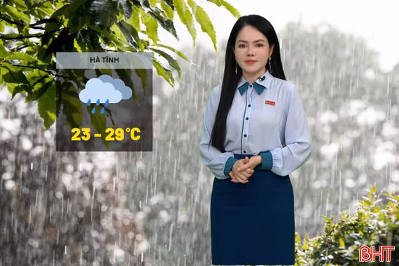 Dự báo thời tiết Hà Tĩnh ngày 24/4: Có mưa rào và dông vài nơi