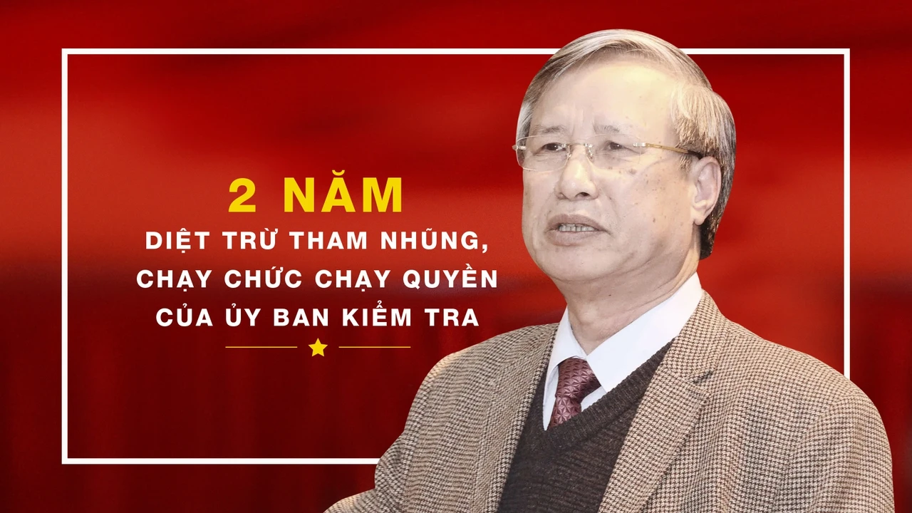 2 năm “diệt” nạn tham nhũng, chạy chức chạy quyền của Ủy ban Kiểm tra