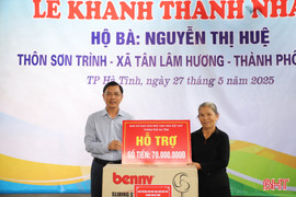 TP Hà Tĩnh khánh thành đồng loạt nhiều nhà ở cho người nghèo, hộ có công