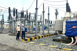 Bảo vệ lưới điện, giữ an toàn cho người dân khi bão số 5 đổ bộ