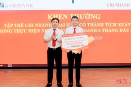 Agribank Hà Tĩnh II đạt dư nợ hơn 21.000 tỷ đồng sau 6 tháng