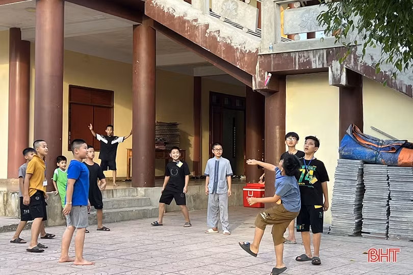 “Ươm mầm thiện hạnh” cho trẻ em Hà Tĩnh từ khóa tu mùa hè