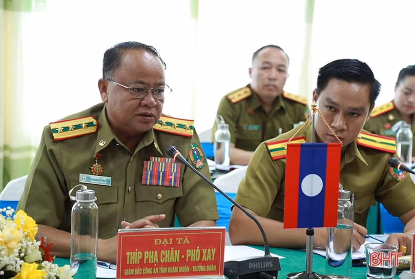 Hà Tĩnh, Bôlykhămxay, Khăm Muộn ký kết bảo vệ chủ quyền an ninh biên giới