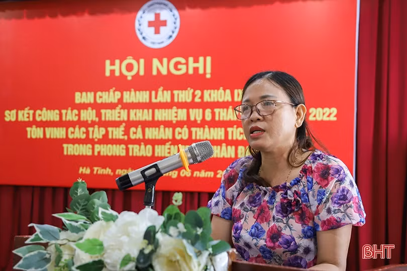 Hội Chữ thập đỏ Hà Tĩnh cứu trợ, trợ giúp nhân đạo hơn 37 tỷ đồng