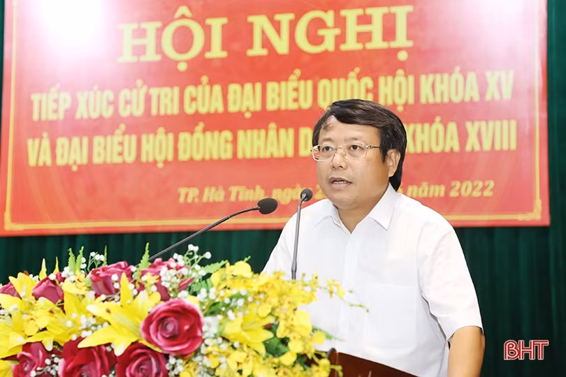 Cử tri TP Hà Tĩnh, Cẩm Xuyên mong sớm có giải pháp bình ổn giá, hỗ trợ phát triển sản xuất