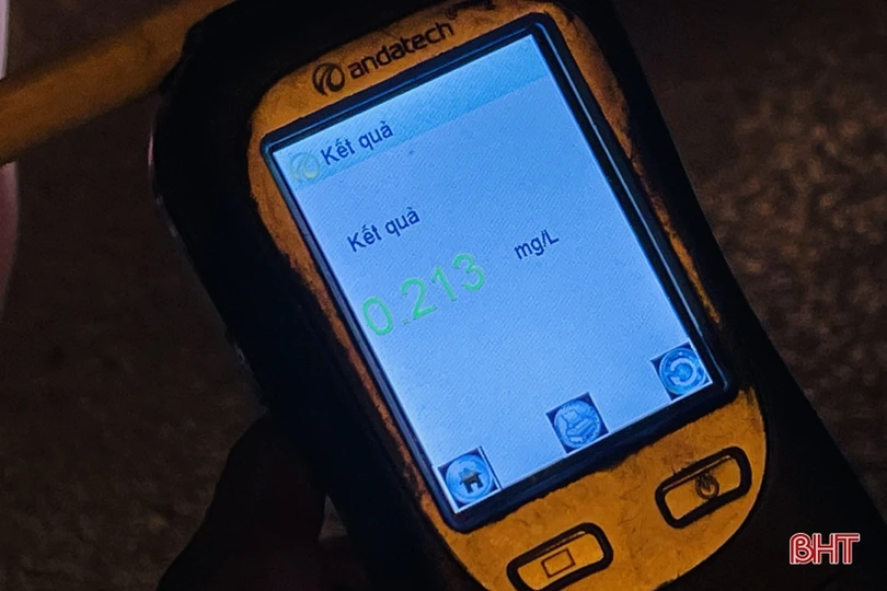 Công an TP Hà Tĩnh “mạnh tay” xử lý lái xe vi phạm nồng độ cồn