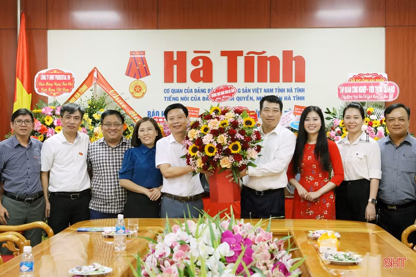 Lời cảm ơn của Báo Hà Tĩnh nhân kỷ niệm 97 năm Ngày Báo chí Cách mạng Việt Nam