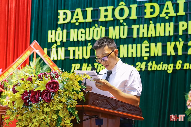 Hội viên người mù TP Hà Tĩnh không ngừng vươn lên, hòa nhập cộng đồng