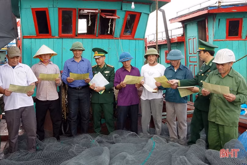 Bộ đội Biên phòng Lạch Kèn ra sức bảo vệ bình yên biên giới biển Hà Tĩnh