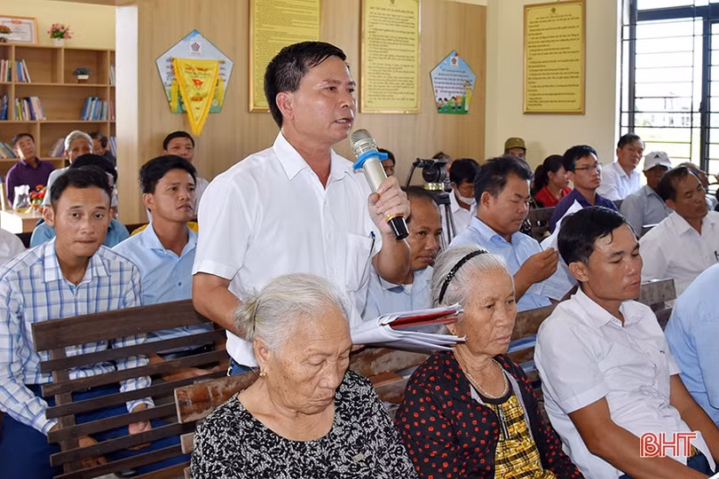 Cử tri Lộc Hà đề nghị có chính sách hỗ trợ phát triển sản xuất linh hoạt, hiệu quả