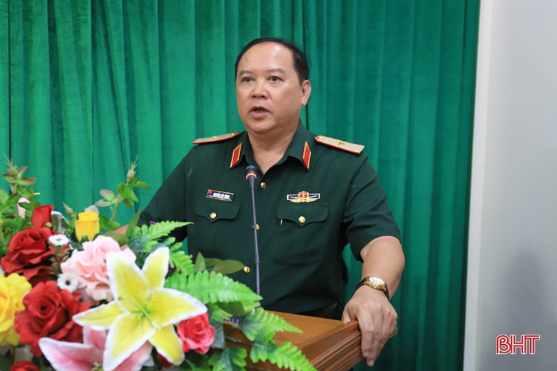 Tổng cục Công nghiệp Quốc phòng trao hỗ trợ Quỹ Đền ơn đáp nghĩa Hương Sơn