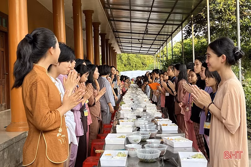 “Ươm mầm thiện hạnh” cho trẻ em Hà Tĩnh từ khóa tu mùa hè