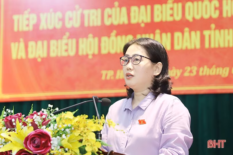 Cử tri TP Hà Tĩnh, Cẩm Xuyên mong sớm có giải pháp bình ổn giá, hỗ trợ phát triển sản xuất