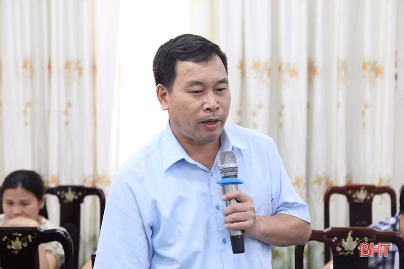 Hoàn thiện dự thảo báo cáo kế hoạch hành động ứng phó với biến đổi khí hậu ở Hà Tĩnh