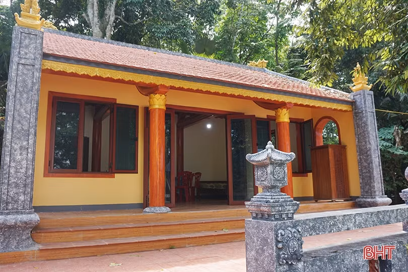 1 gia đình tài trợ 660 triệu đồng xây dựng, tu bổ Khu di tích lịch sử Rôộc Cồn