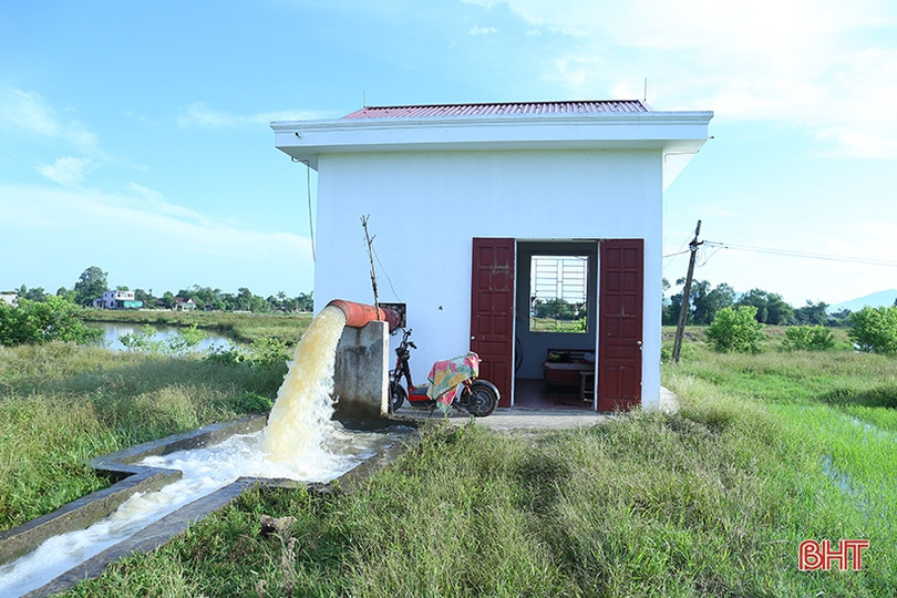 Hà Tĩnh điều tiết nước tưới phục vụ sản xuất lúa hè thu ảnh 2 Hà Tĩnh điều tiết nước tưới phục vụ sản xuất lúa hè thu