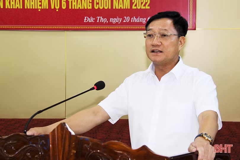6 tháng đầu năm, Đức Thọ có 10/23 chỉ tiêu đạt và vượt kế hoạch