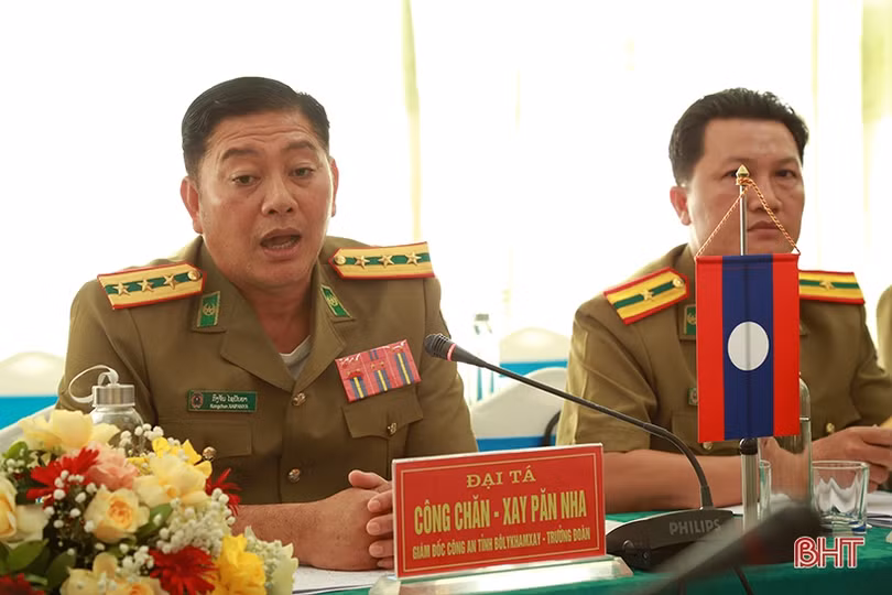 Hà Tĩnh, Bôlykhămxay, Khăm Muộn ký kết bảo vệ chủ quyền an ninh biên giới