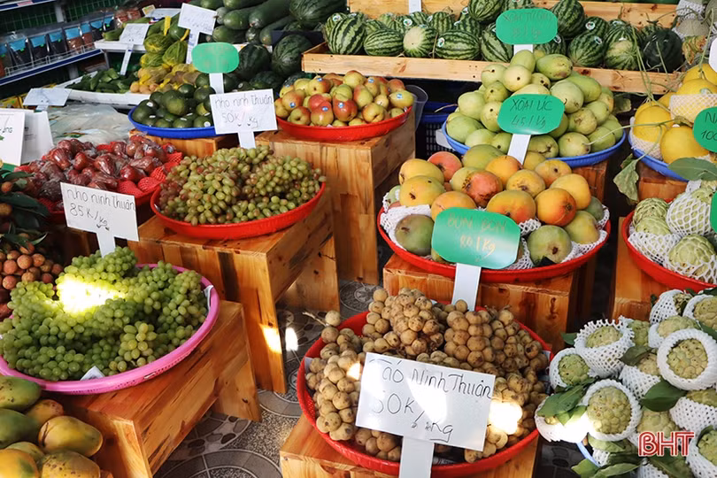 Cẩm Xuyên khai trương cửa hàng nông sản sạch và thực phẩm an toàn