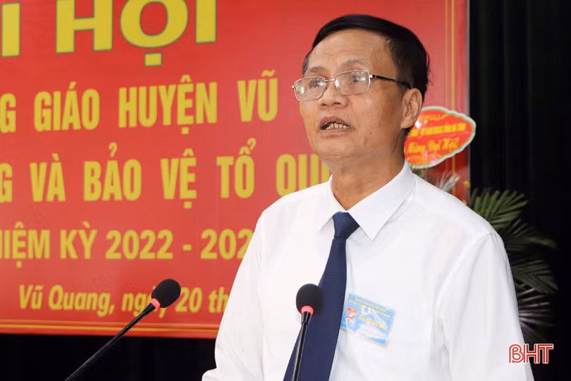 Người công giáo Vũ Quang chung tay xây dựng quê hương ngày càng giàu mạnh, văn minh