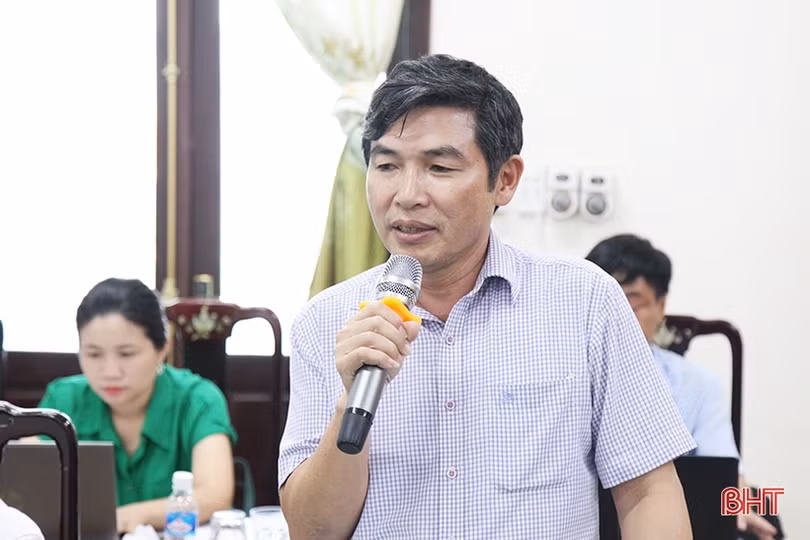 Hoàn thiện dự thảo báo cáo kế hoạch hành động ứng phó với biến đổi khí hậu ở Hà Tĩnh