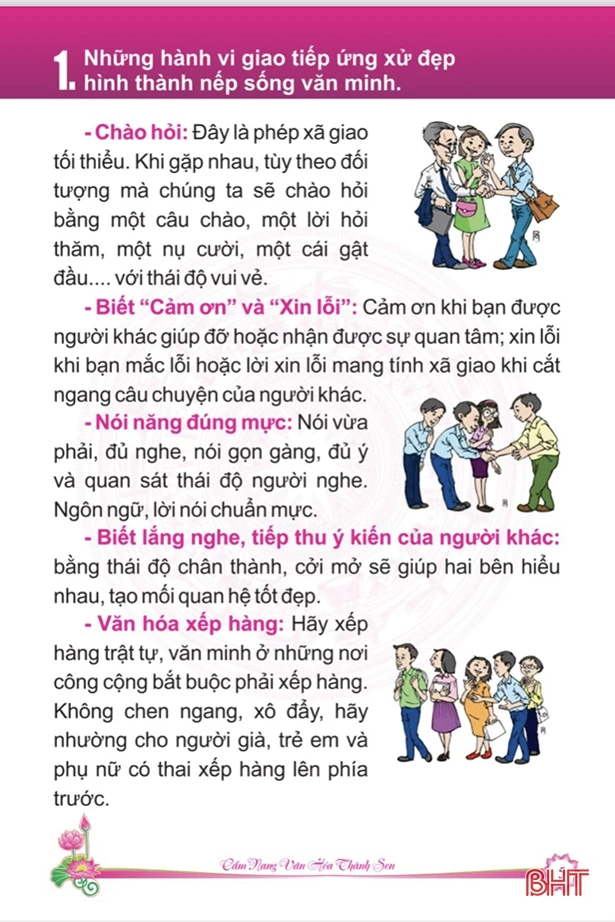 Làm đẹp thêm hình ảnh người Thành Sen thời đại mới
