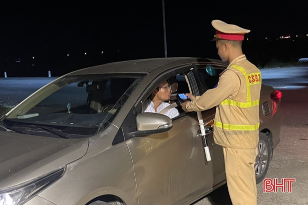 Công an Thạch Hà xử lý gần 970 trường hợp vi phạm an toàn giao thông