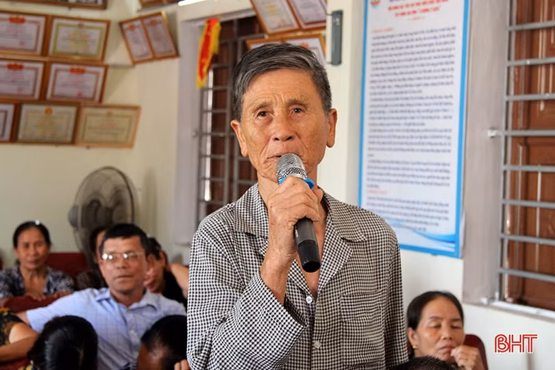 Đoàn Đại biểu Quốc hội và HĐND tỉnh tiếp xúc cử tri tại các địa phương