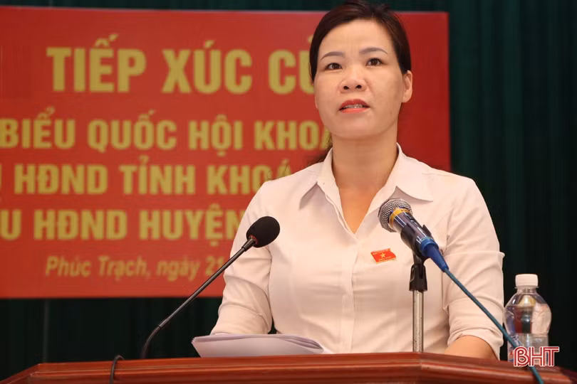 Đoàn Đại biểu Quốc hội và HĐND tỉnh tiếp xúc cử tri tại các địa phương