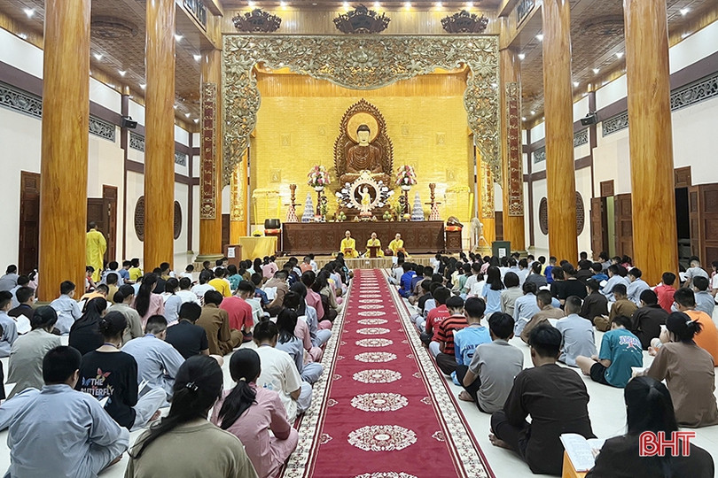 “Ươm mầm thiện hạnh” cho trẻ em Hà Tĩnh từ khóa tu mùa hè