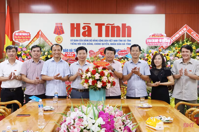 Lời cảm ơn của Báo Hà Tĩnh nhân kỷ niệm 97 năm Ngày Báo chí Cách mạng Việt Nam