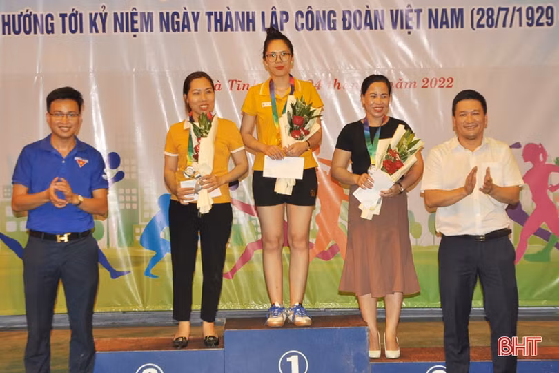 230 VĐV thi tài giải thể thao Công ty Điện lực Hà Tĩnh