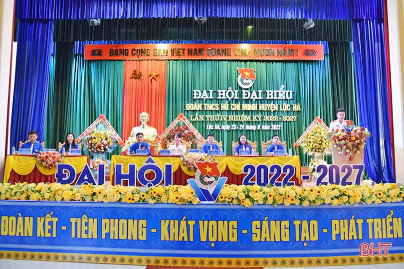 Anh Đặng Thái Sơn tái cử Bí thư Huyện đoàn Lộc Hà