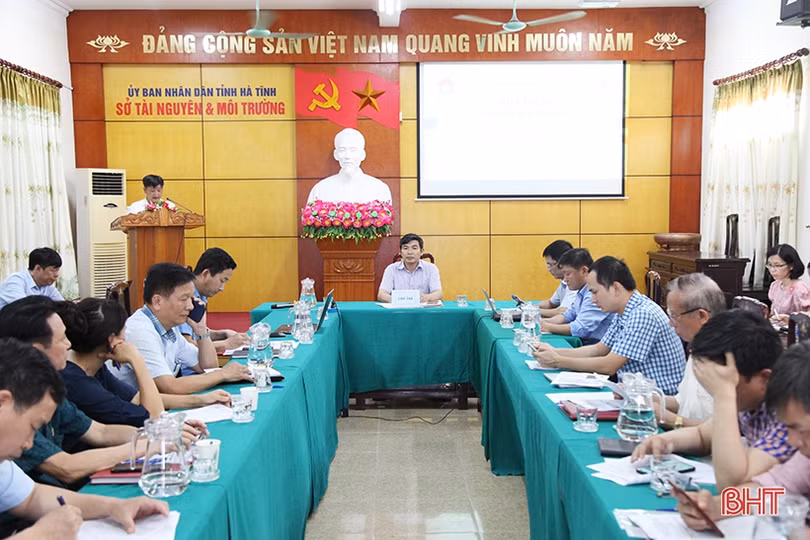 Hoàn thiện dự thảo báo cáo kế hoạch hành động ứng phó với biến đổi khí hậu ở Hà Tĩnh