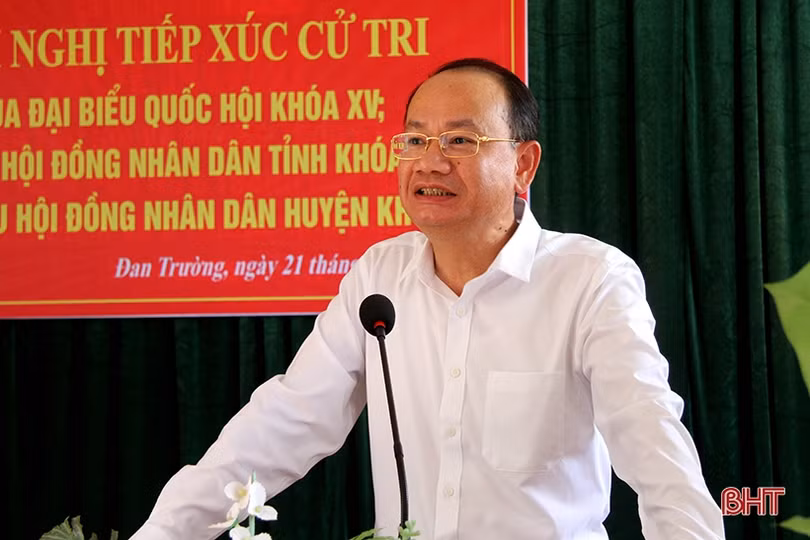 Đoàn Đại biểu Quốc hội và HĐND tỉnh tiếp xúc cử tri tại các địa phương