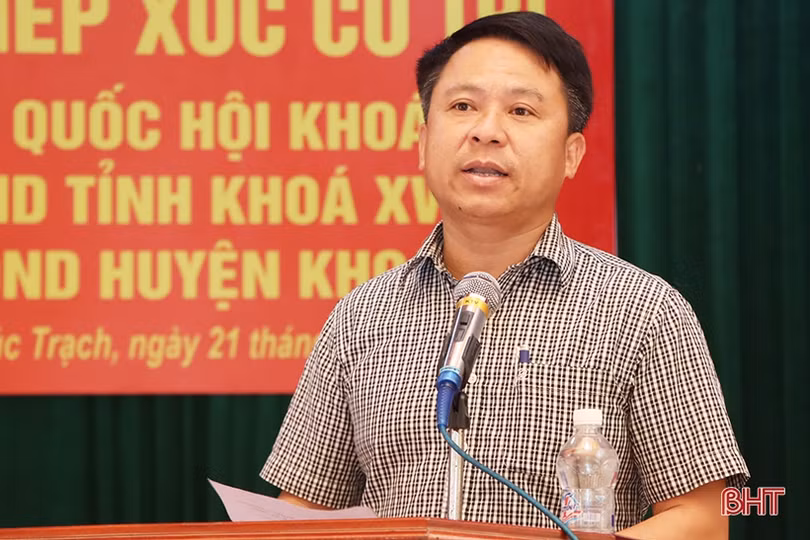 Đoàn Đại biểu Quốc hội và HĐND tỉnh tiếp xúc cử tri tại các địa phương